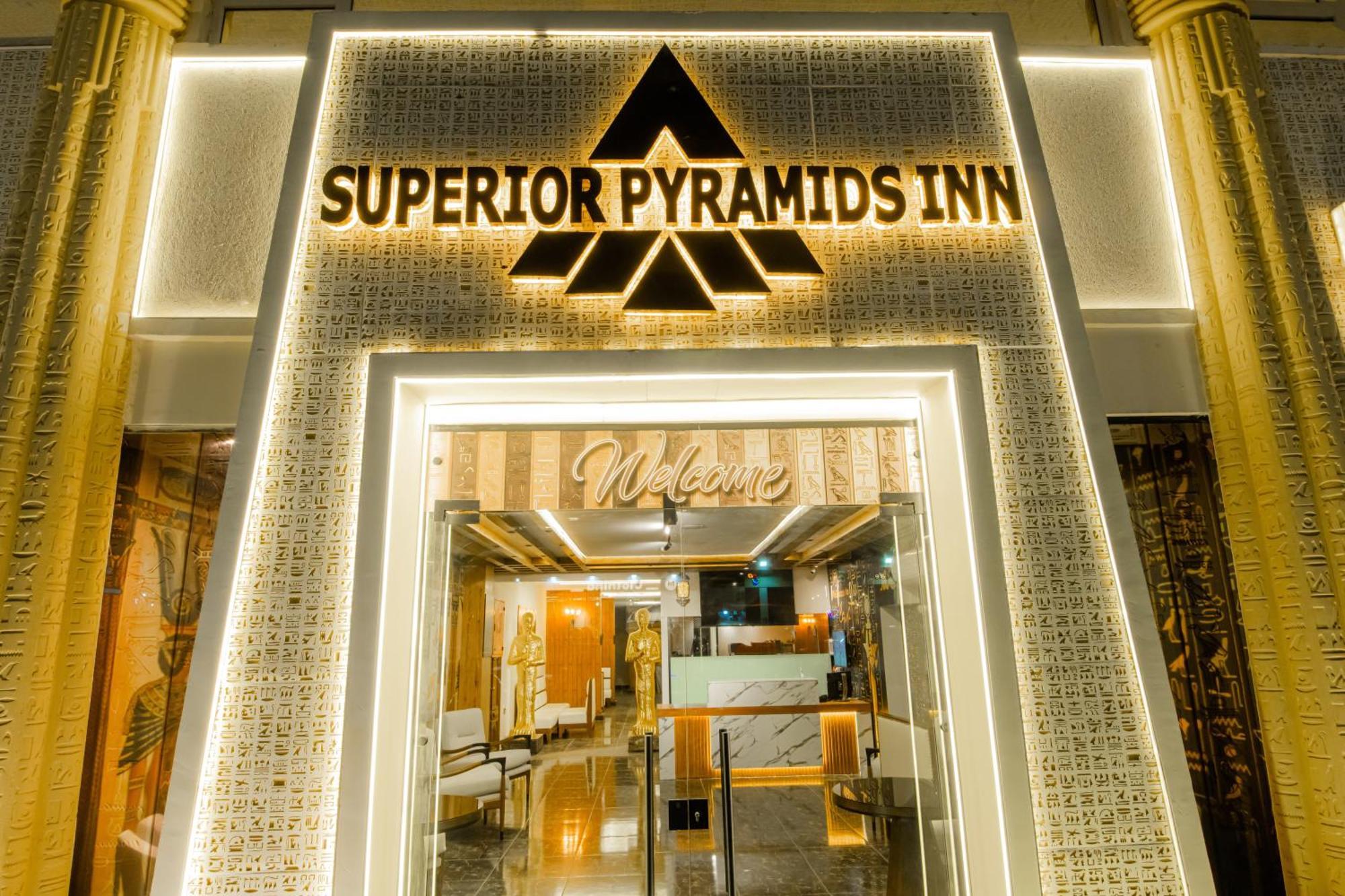 Superior Pyramids Inn Al Kawm al Akhdar Exteriör bild